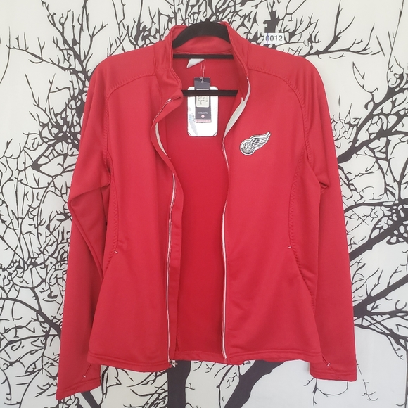 NWT NHL Detroit Red Wings Jacket Zip Up Hockey - Picture 9 of 10
